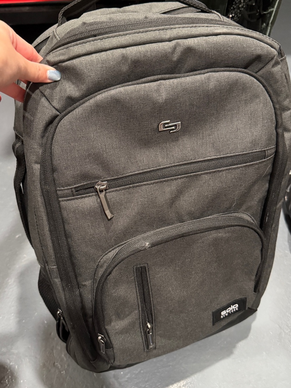 Solo New York Grand Travel TSA Backpack